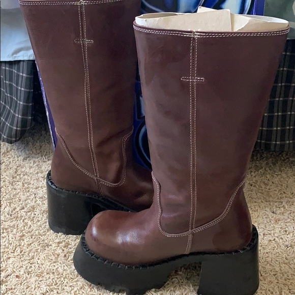 Destroyer Brown Jmr Boots Size 7 
